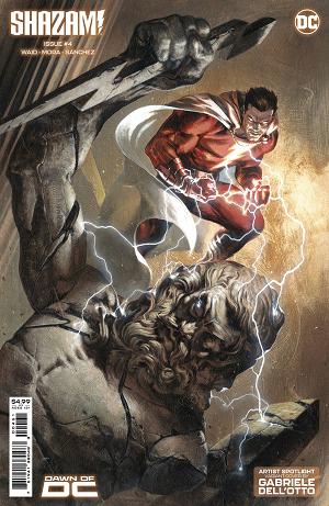 Shazam #4 CVR D CVR D GABRIELE DELL OTTO ARTIST SPOTLIGHT CS cover