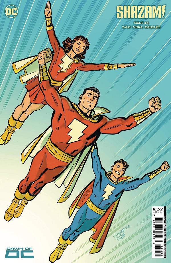 Shazam #4 CVR C CVR C CHRIS SAMNEE CS cover