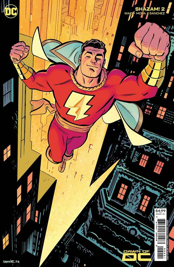Shazam #2 CVR B CVR B CHRIS SAMNEE CARD STOCK cover