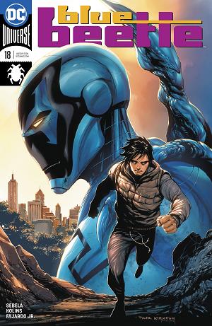 Blue Beetle #18 cover