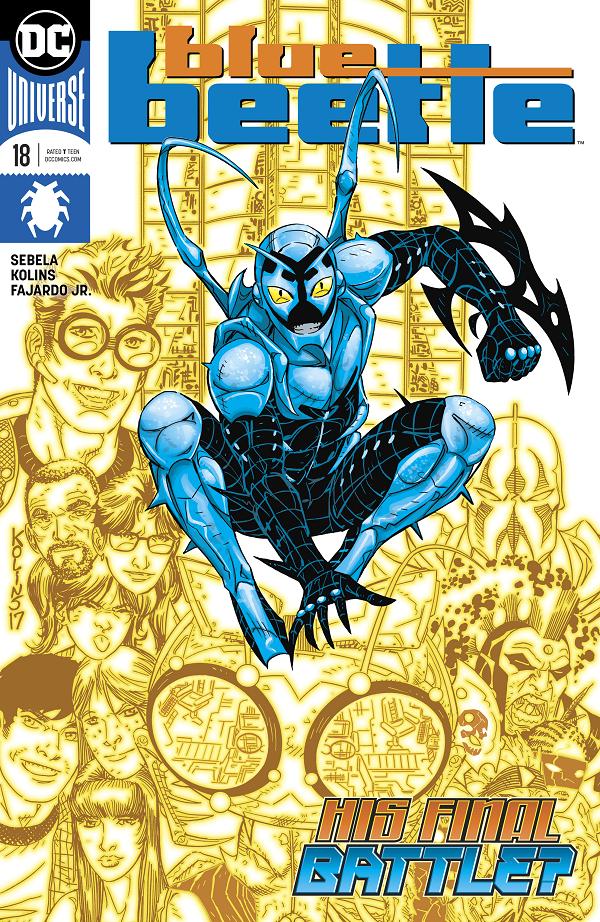 Blue Beetle #18  cover