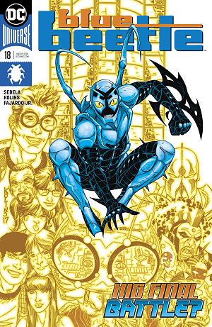 Blue Beetle #18 cover