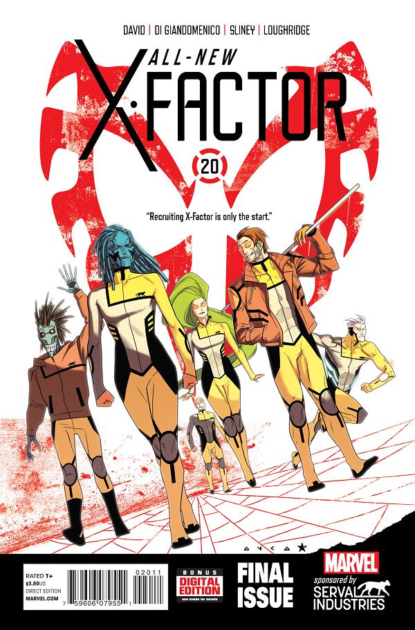 All New X-Factor #20  cover