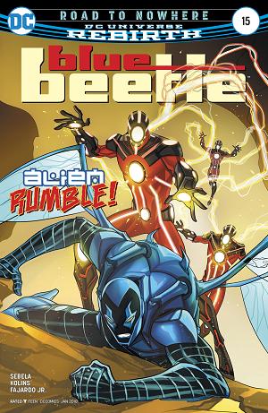 Blue Beetle #15 cover