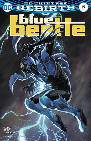 Blue Beetle #15 cover