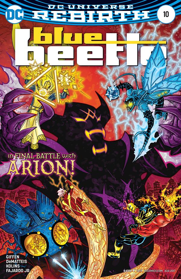 Blue Beetle #10  cover