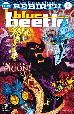 Blue Beetle #10 cover