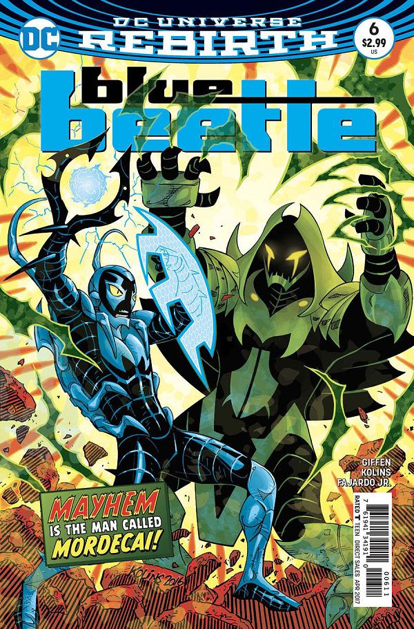 Blue Beetle #6  cover