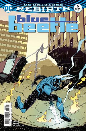 Blue Beetle #6  cover