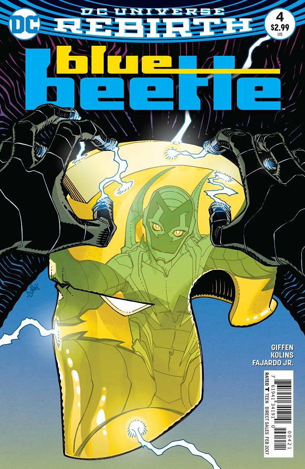 Blue Beetle #4  cover