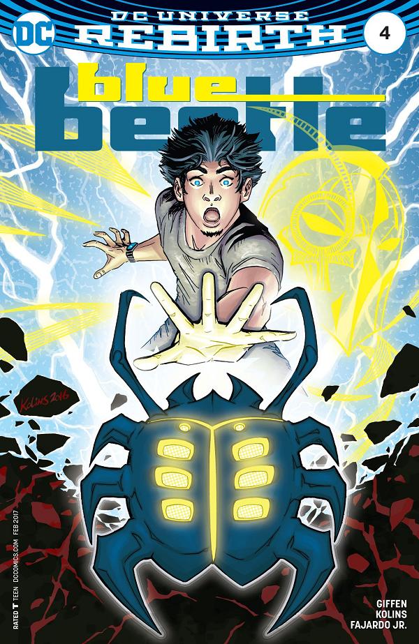 Blue Beetle #4  cover