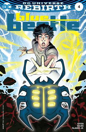 Blue Beetle #4  cover
