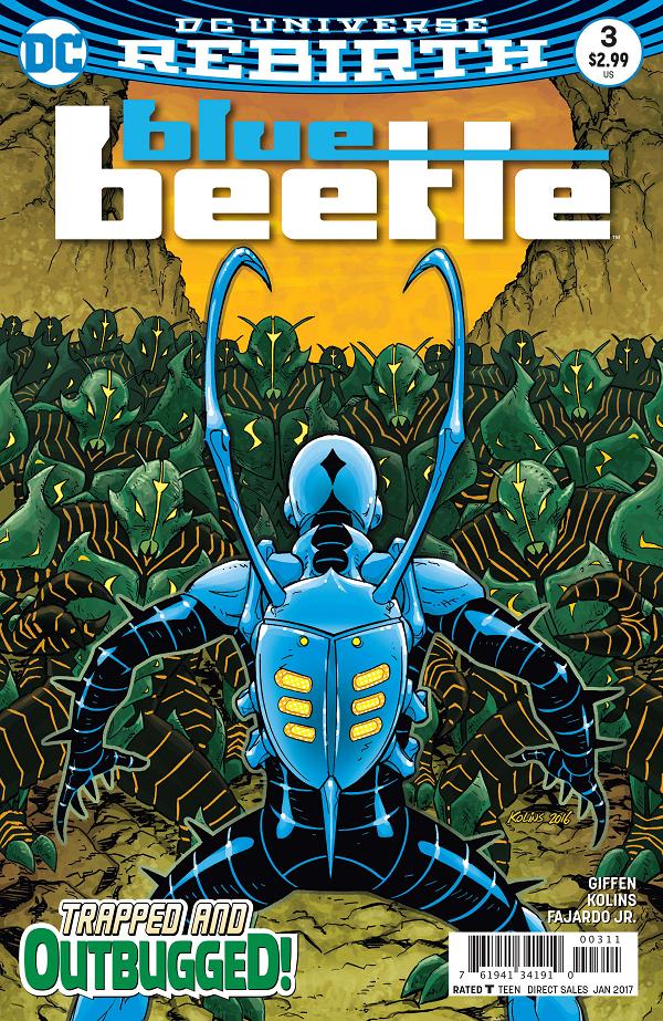 Blue Beetle #3  cover