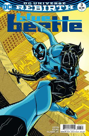 Blue Beetle #3  cover