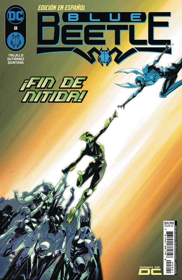 Blue Beetle #8 cover