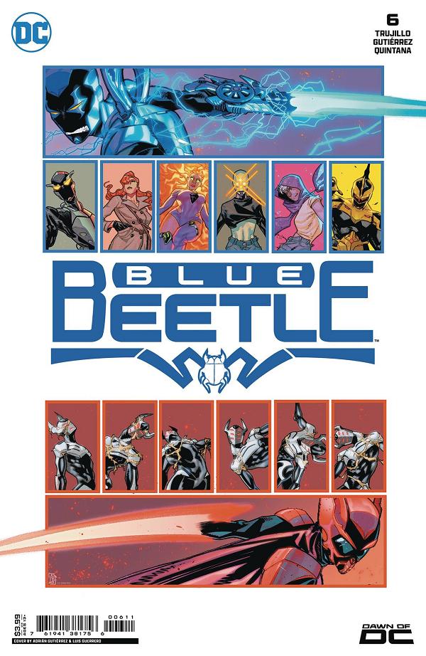 Blue Beetle #6 CVR A ADRIAN GUTIERREZ cover