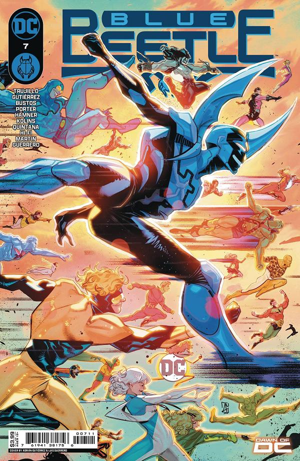 Blue Beetle #7 CVR A ADRIAN GUTIERREZ cover