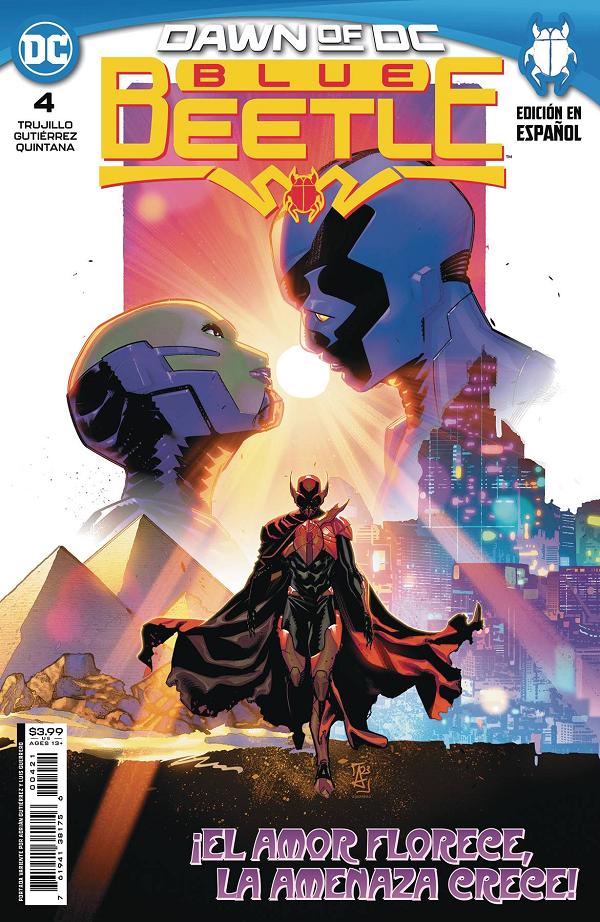 Blue Beetle #4 cover