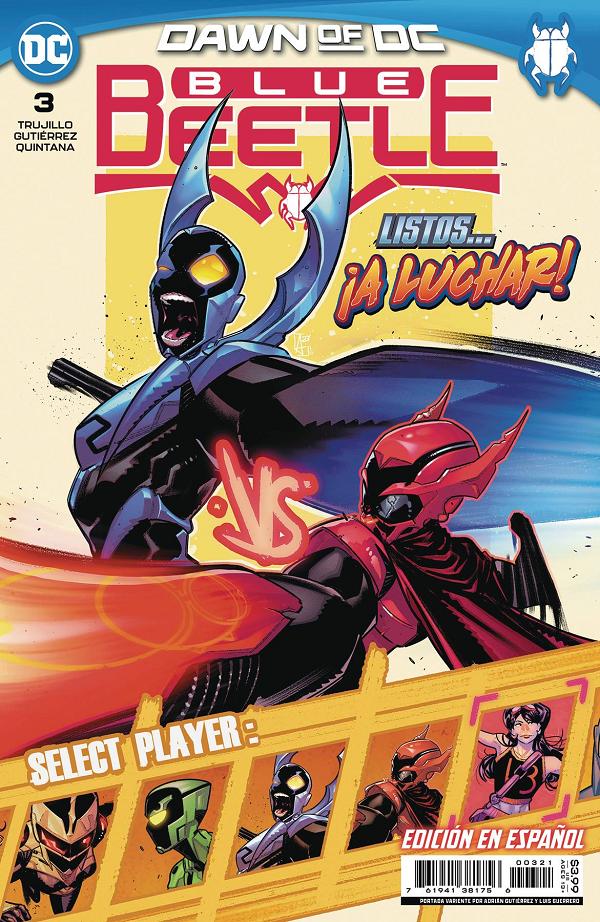 Blue Beetle #3 cover
