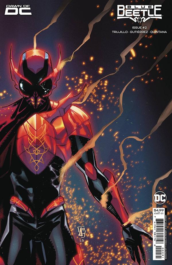 Blue Beetle #2 CVR B CVR B ADRIAN GUTIERREZ CS cover