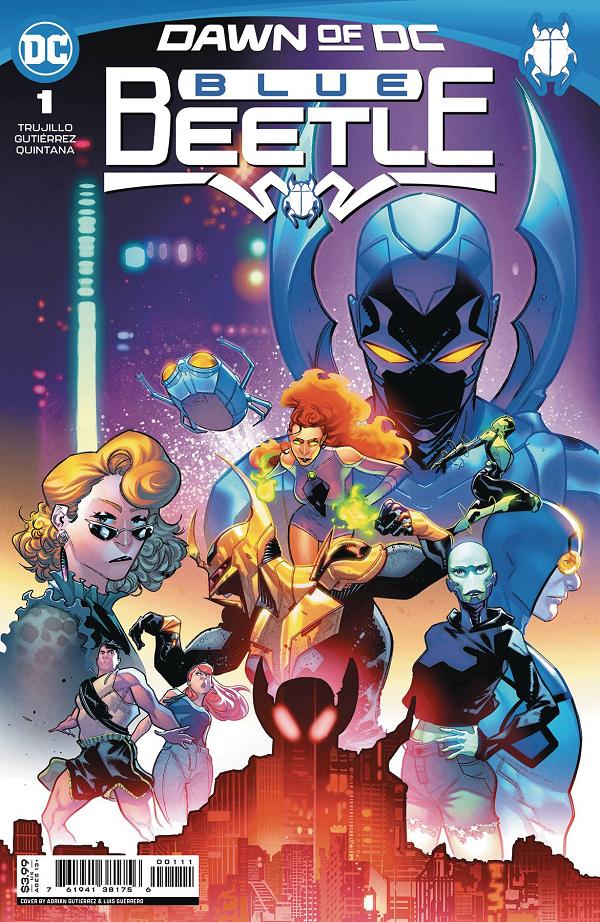 Blue Beetle #1 CVR A ADRIAN GUTIERREZ cover