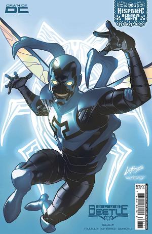 Blue Beetle #1 CVR D VILLALOBOS HISPANIC HERITAGE MONTH CSV cover