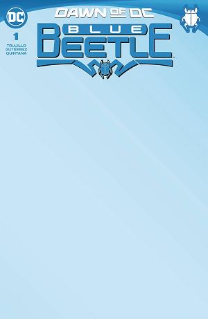 Blue Beetle #1 CVR E BLANK CSV cover