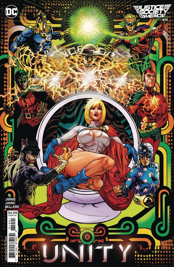 Justice Society Of America #10 CVR B HARRIS CSV cover