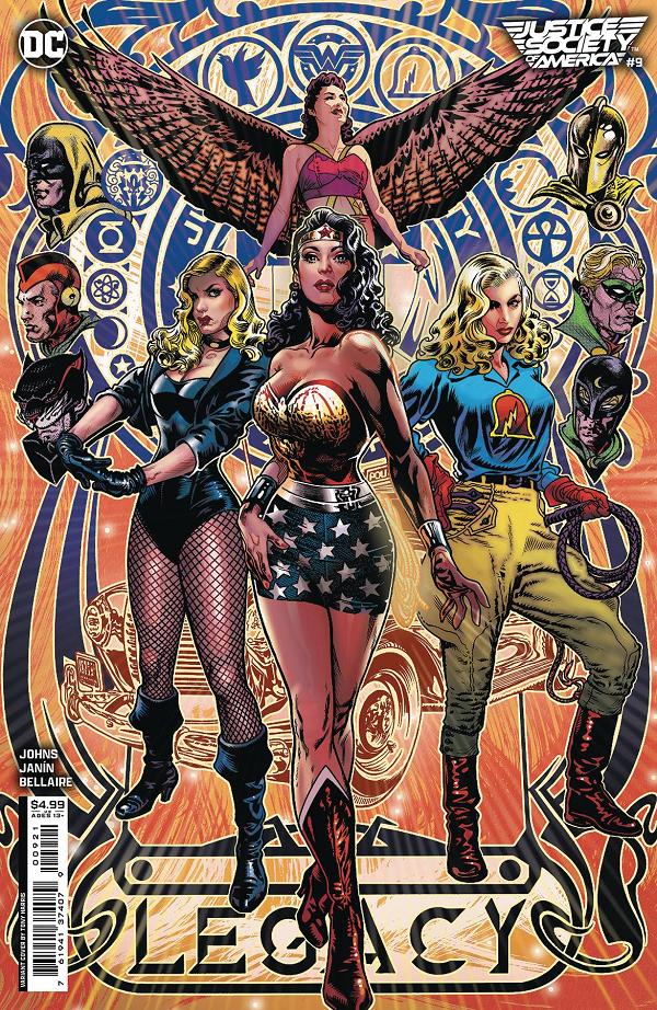 Justice Society Of America #9 CVR B TONY HARRIS CSV cover