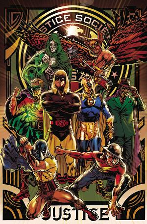 Justice Society Of America #8 CVR B (OF 12) CVR B HARRIS CS cover