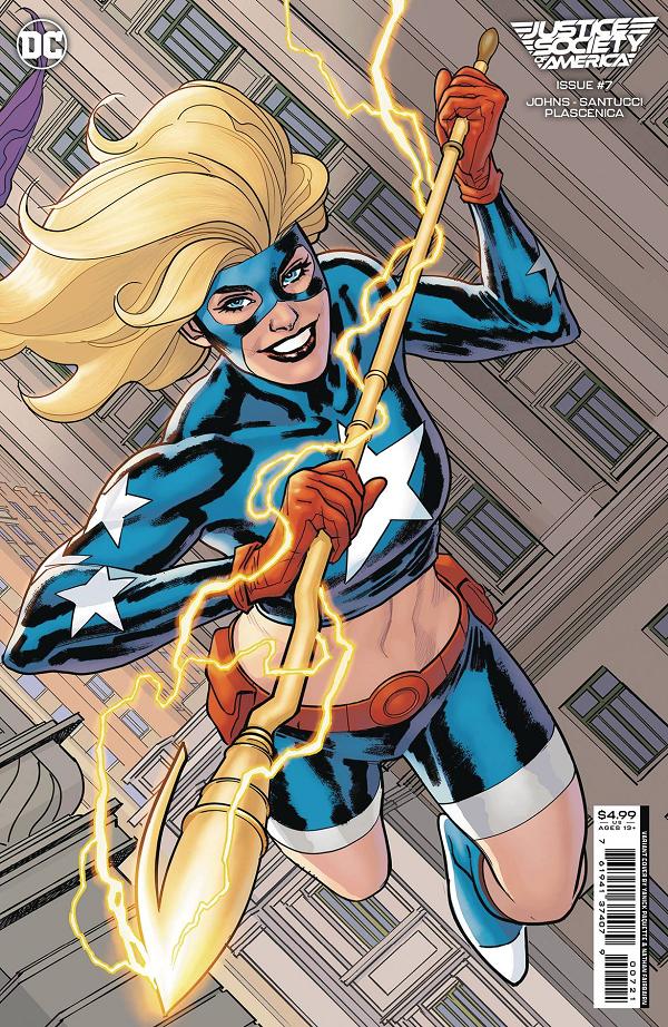 Justice Society Of America #7 CVR B (OF 12) CVR B PAQUETTE CS cover