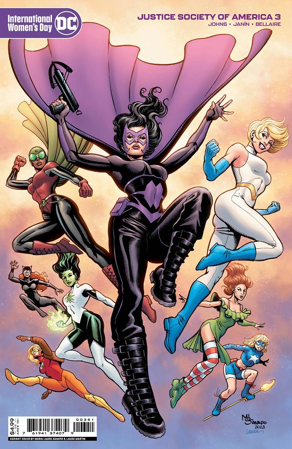 Justice Society Of America #3 CVR E INT WOMENS DAY C cover