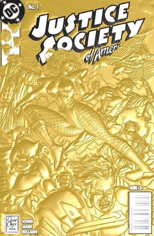 Justice Society Of America #1 CVR C QUINONES 90S CVR FOIL (N cover