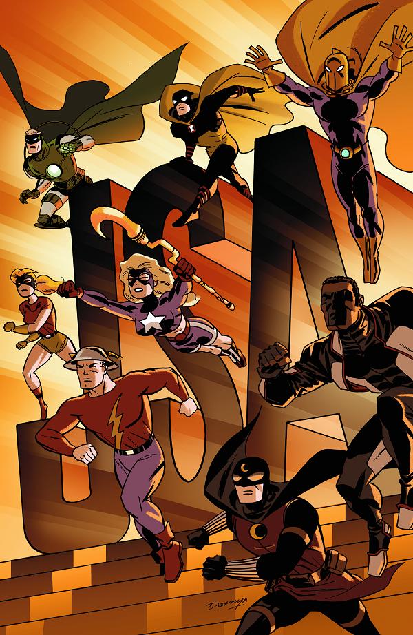 Justice Society Of America #54  cover