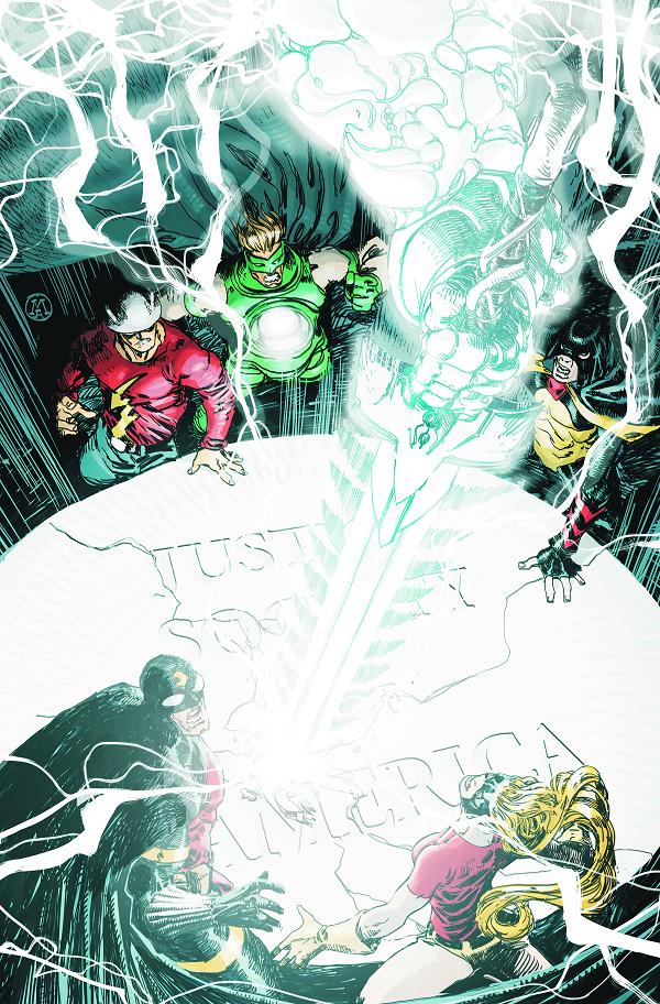 Justice Society Of America #53  cover