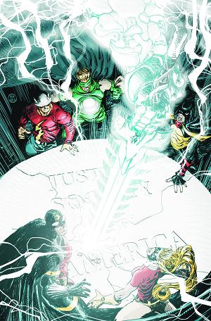 Justice Society Of America #53 cover