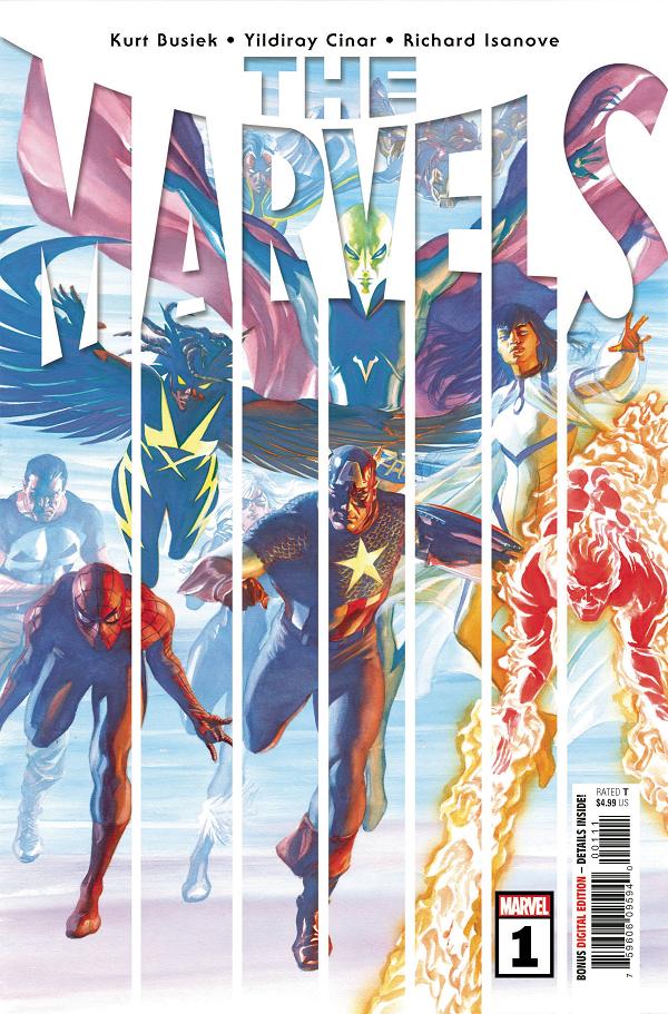 The Marvels #1  cover