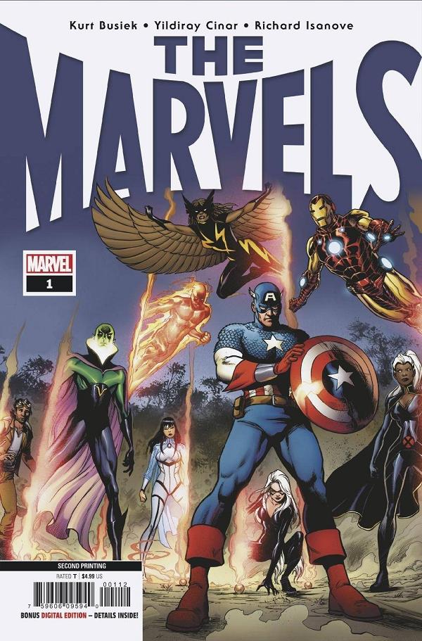 The Marvels #1 2ND PTG CINAR cover