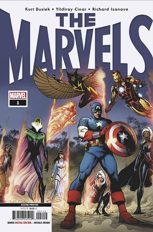 The Marvels #1 2ND PTG CINAR cover