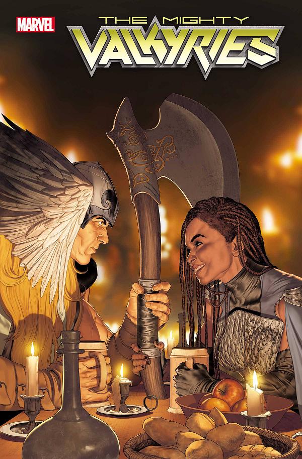 Mighty Valkyries #5  cover