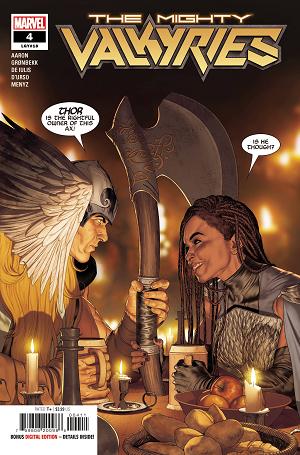 Mighty Valkyries #4 cover