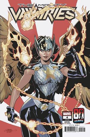 Mighty Valkyries #4 (OF 5) DODSON CAPTAIN AMERICA 80TH cover