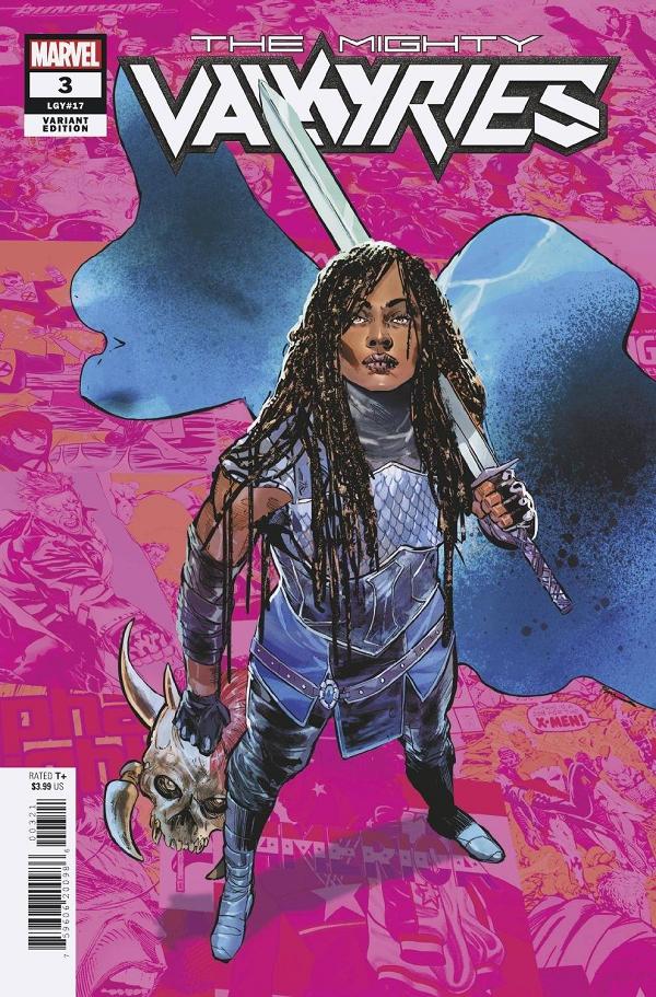 Mighty Valkyries #3 (OF 5) JIMENEZ PRIDE MONTH cover