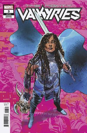 Mighty Valkyries #3 (OF 5) JIMENEZ PRIDE MONTH cover