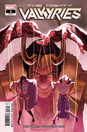 Mighty Valkyries #3 cover
