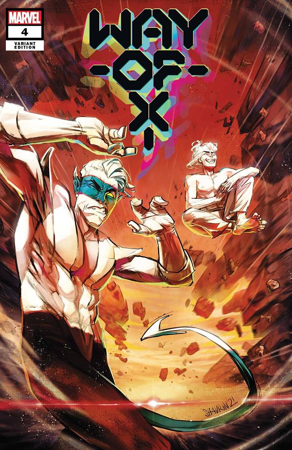 Way Of X #4 SHAVRIN cover