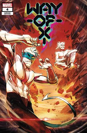 Way Of X #4 SHAVRIN cover