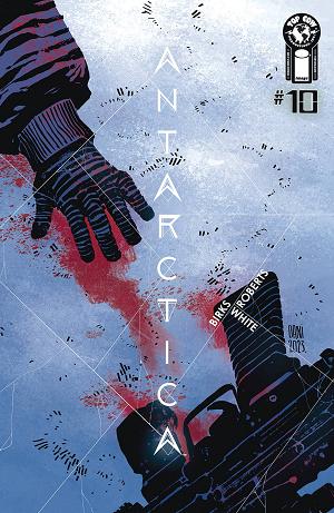 Antarctica #10 CVR B STRIPS & SIMPSON cover