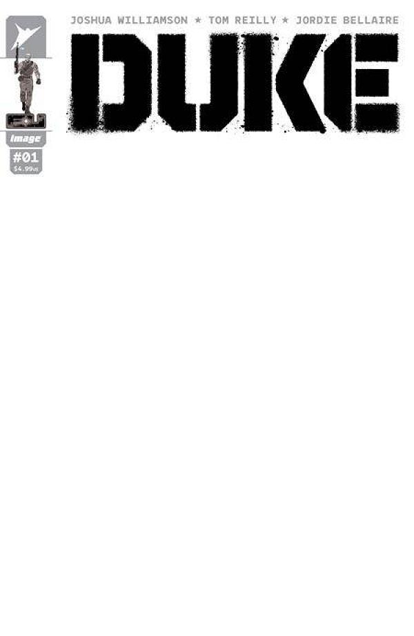 Duke #1 CVR G BLANK SKETCH CVR cover