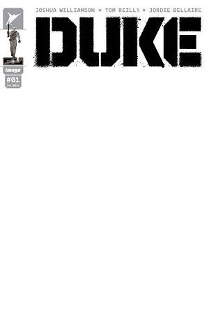 Duke #1 CVR G BLANK SKETCH CVR cover